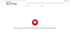 Desktop Screenshot of choosebettercare.com